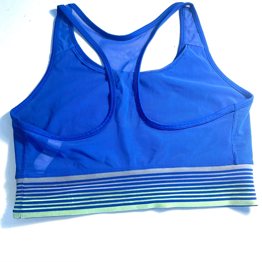 Nike Pro Electric Blue Sports Bra - Picture 3 of 10